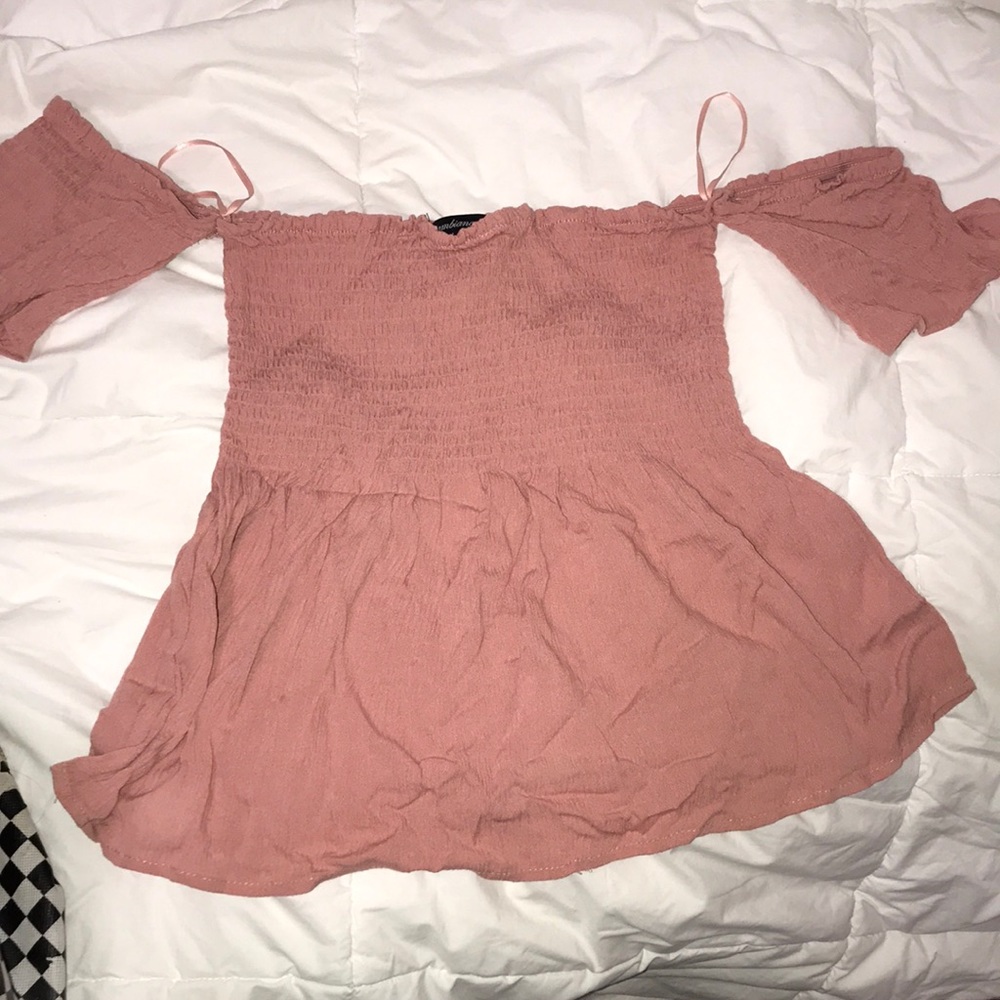 Pink top